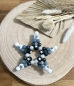 Preview: Greifling Silikon *Stern grau-weiss* ohne Namen