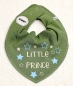 Preview: Pippi Lätzli bedruckt *little Prince & Stars* mehrfarbig