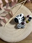 Preview: Greifling Silikon *Zebra weiss* ohne Namen