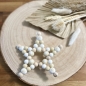 Preview: Greifling Silikon *Stern natur-weiss* ohne Namen