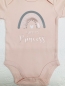 Preview: Babybody bedruckt *Daddy‘s Princess* mehrfarbig