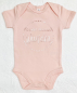 Preview: Babybody bedruckt *chliises grosses Wunder* einfarbig