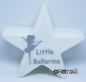 Preview: Nachtlicht LED Stern silber *little Ballerina*