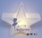 Preview: Nachtlicht LED Stern silber *little Ballerina*