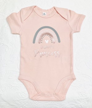 Babybody bedruckt *Daddy‘s Princess* mehrfarbig