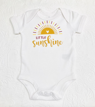 Babybody bedruckt *little Sunshine* mehrfarbig