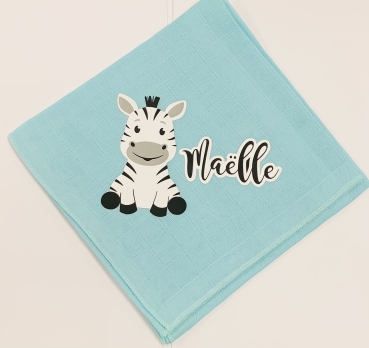 Nuschi mint *Zebra weiss* mehrfarbig