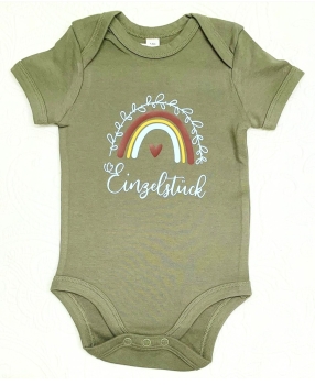 Babybody bedruckt *Einzelstück* mehrfarbig