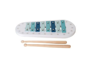 Musikspielzeug Xylophon blau von Jabadabado