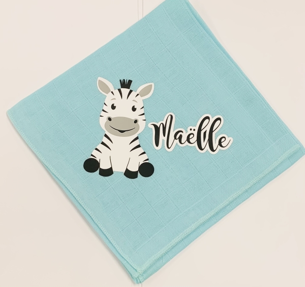 Nuschi mint *Zebra weiss* mehrfarbig