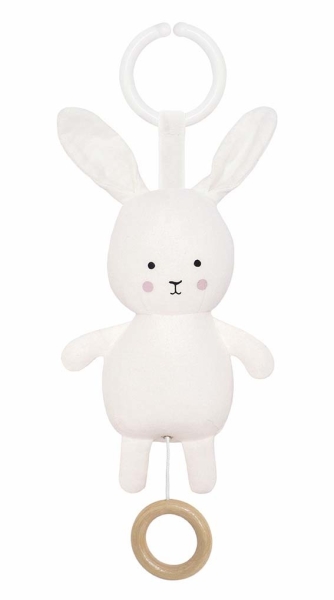 Spieluhr Hase weiss von Jabadabado