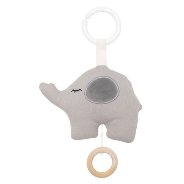 Spieluhr Elefant Grau von Jabadabado