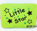 Znüniboxli (ohne Unterteilung) grün-schwarz *little Star*
