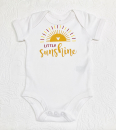Babybody bedruckt *little Sunshine* mehrfarbig
