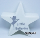 Nachtlicht LED Stern silber *little Ballerina*